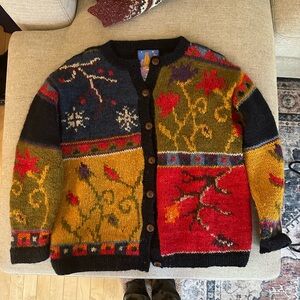 Colorful Seasons 100% Wool Sweater